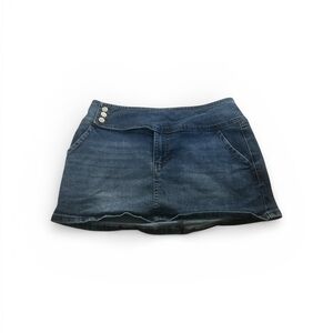 Denim Mini Skirt